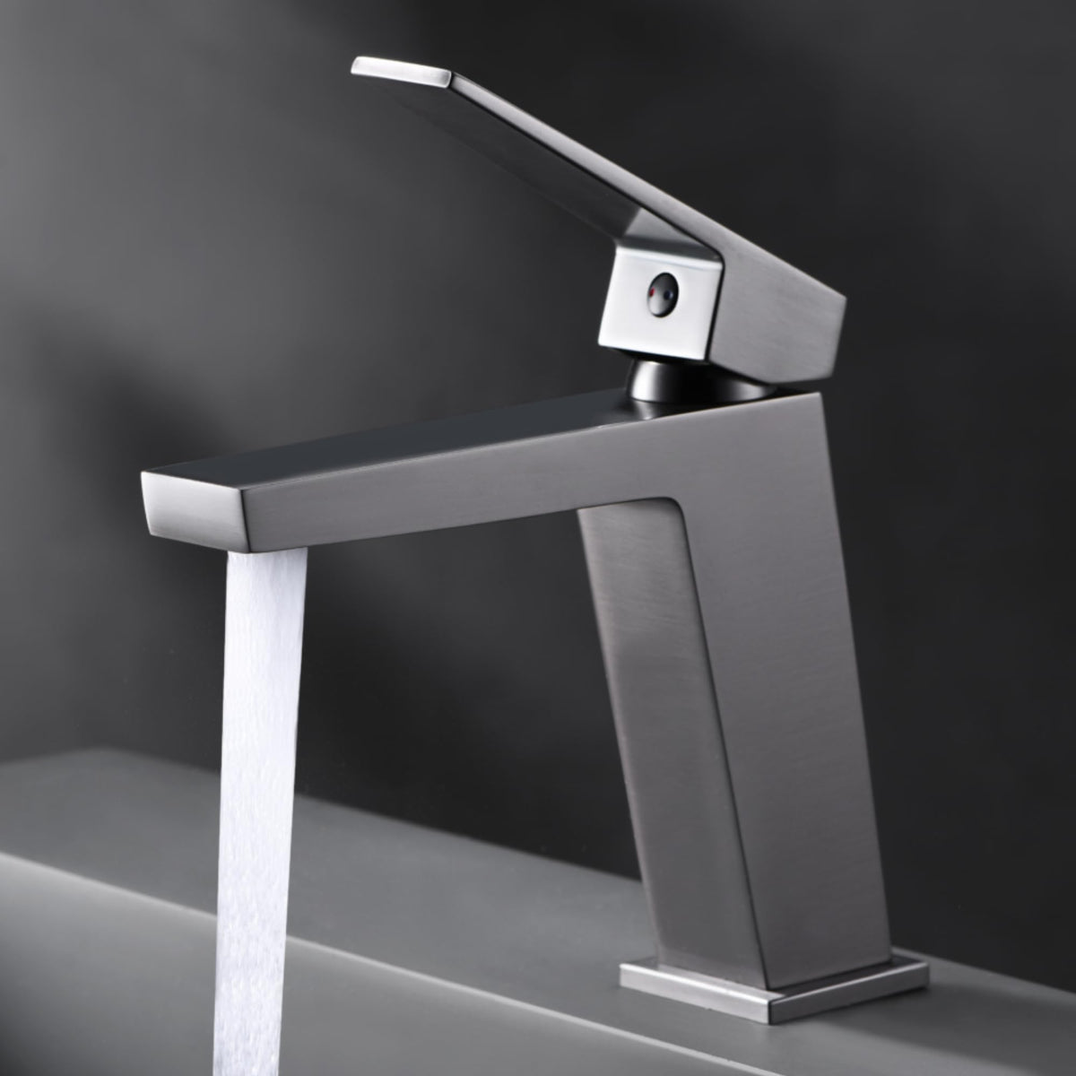 GRIFO LAVABO CAÑO BAJO MONOMANDO SERIE ART