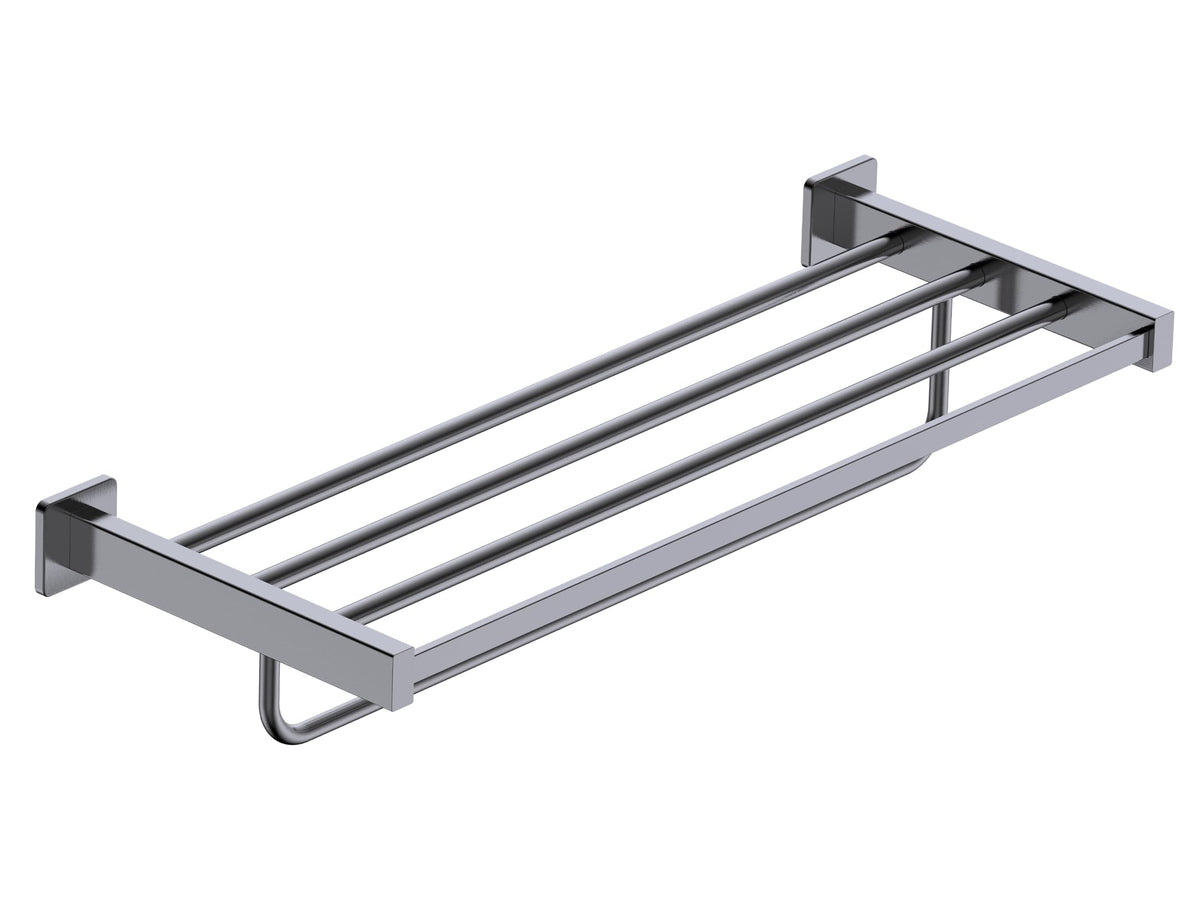 TOALLERO DOBLE EN ACERO INOX. S.304 SERIE TECHNIC