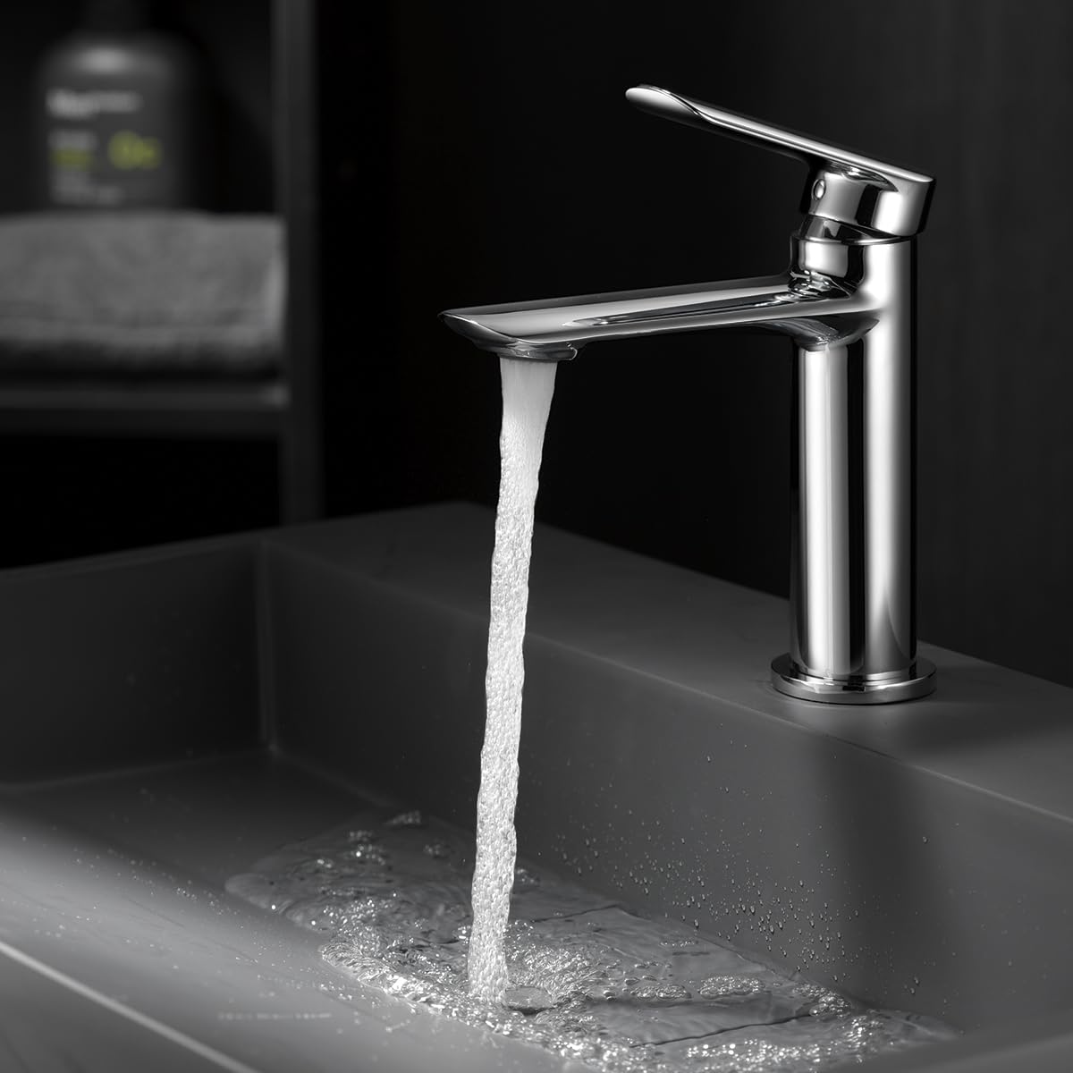GRIFO LAVABO CAÑO BAJO MONOMANDO SERIE URAL