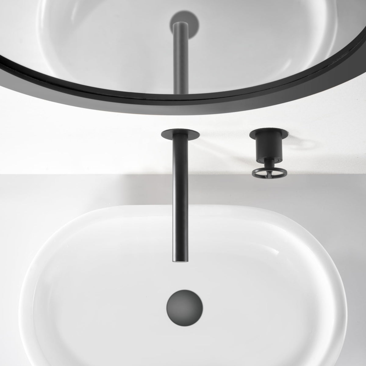 GRIFO LAVABO EMPOTRADO MONOMANDO SERIE OLIMPO