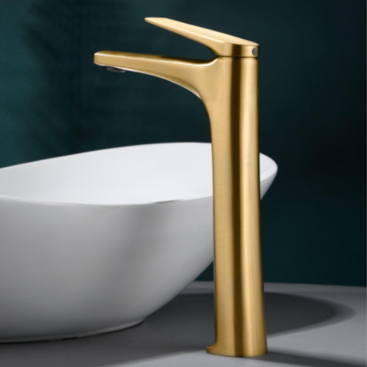 GRIFO LAVABO CAÑO ALTO MONOMANDO SERIE DELOS
