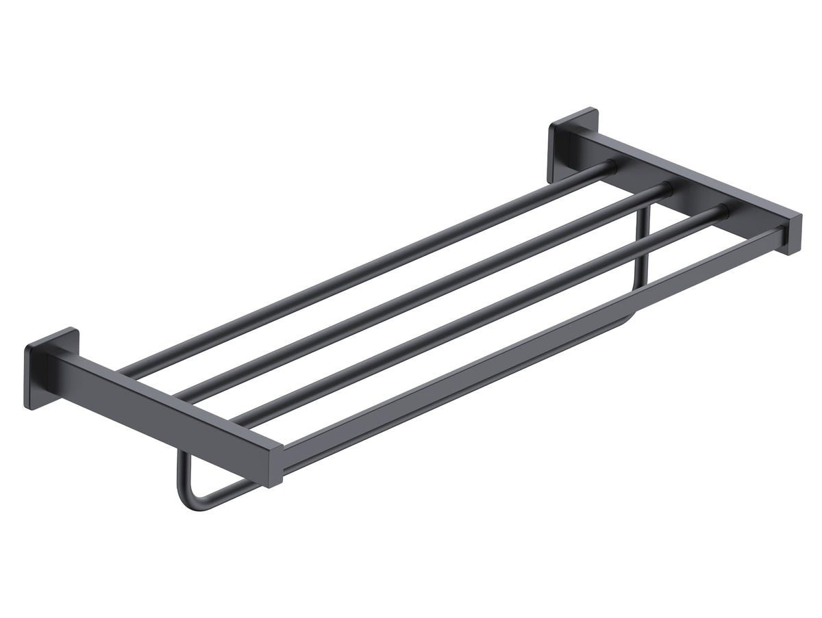 TOALLERO DOBLE EN ACERO INOX. S.304 SERIE TECHNIC