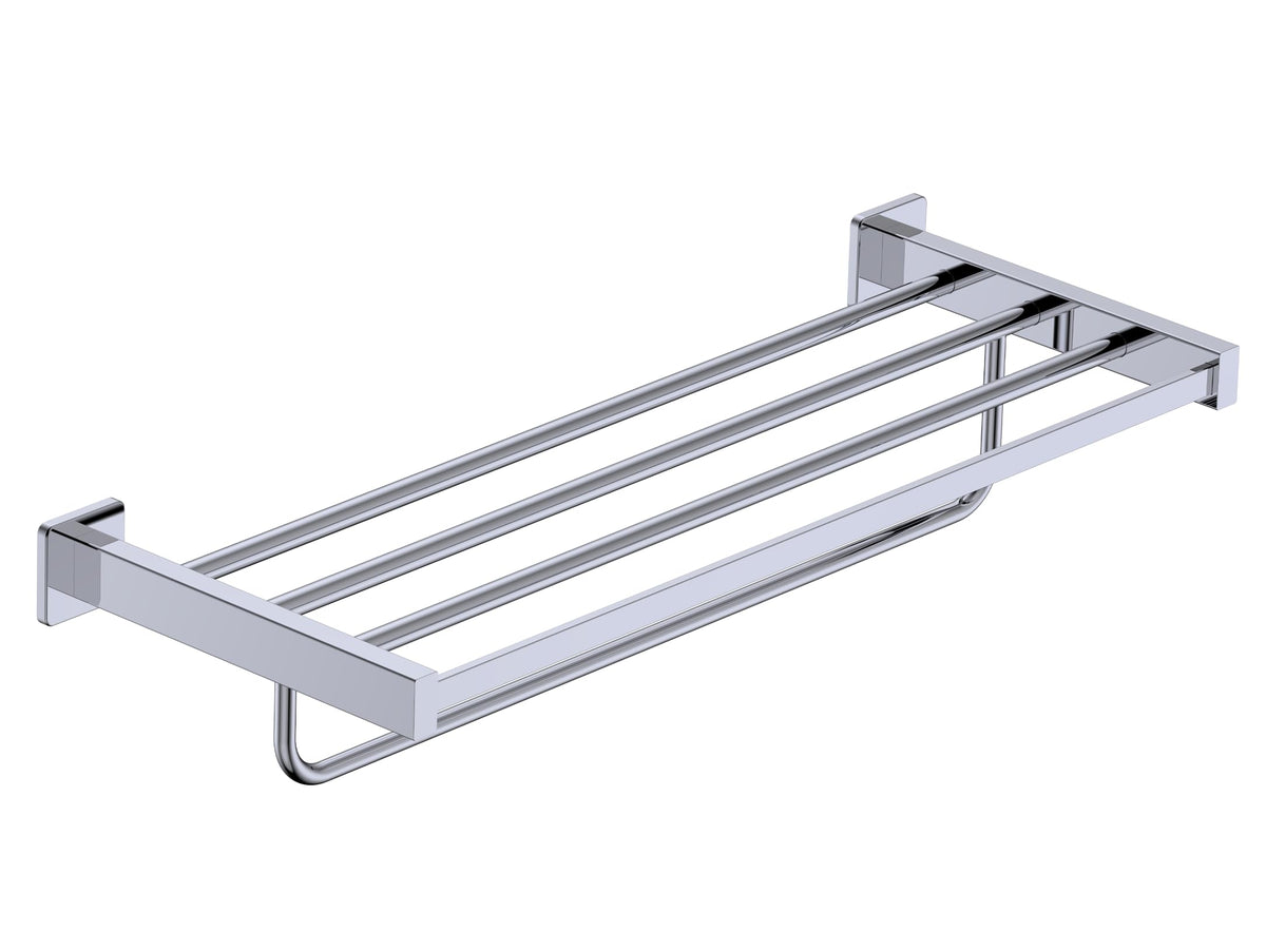 TOALLERO DOBLE EN ACERO INOX. S.304 SERIE TECHNIC