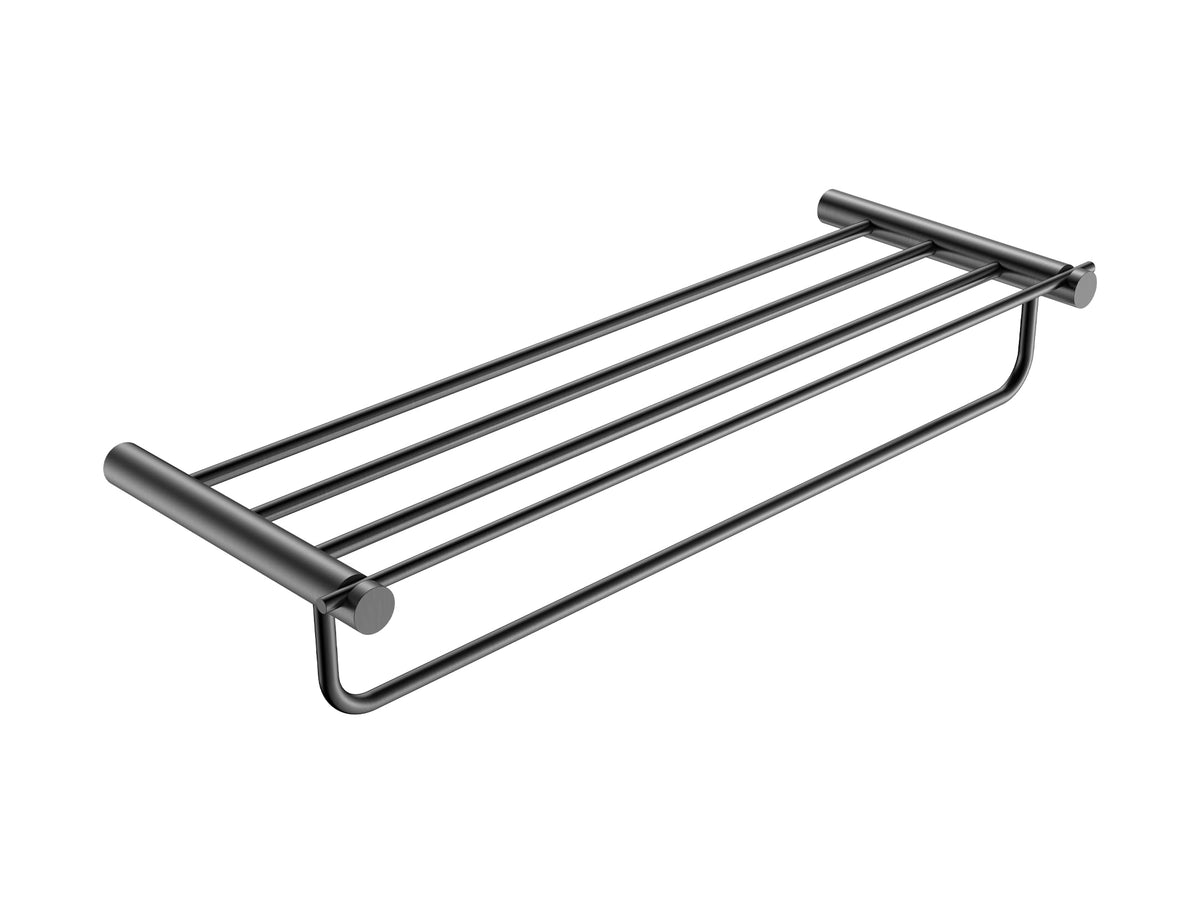 TOALLERO DOBLE EN ACERO INOX. S.304 SERIE TIME