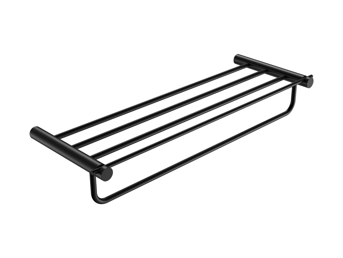 TOALLERO DOBLE EN ACERO INOX. S.304 SERIE TIME