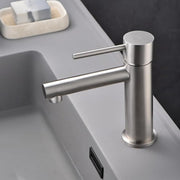 GRIFO LAVABO CAÑO BAJO MONOMANDO SERIE MOSCÚ