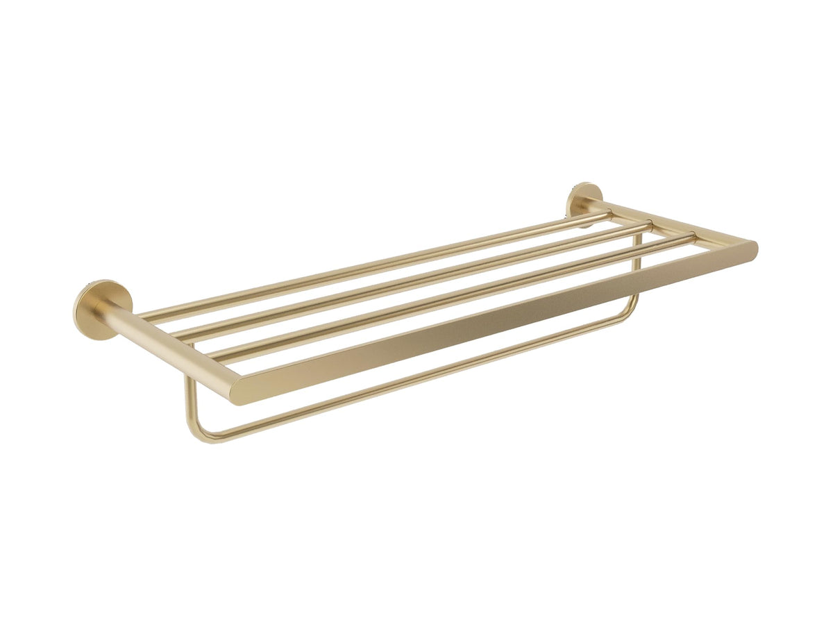 TOALLERO DOBLE EN ACERO INOX. S.304 SERIE PRACTIC