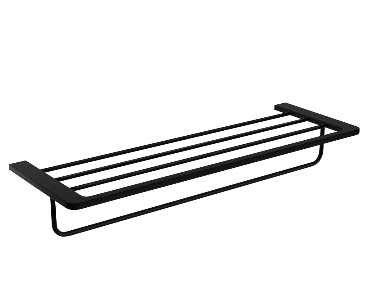 TOALLERO DOBLE EN ACERO INOX. S.304 SERIE NOVA