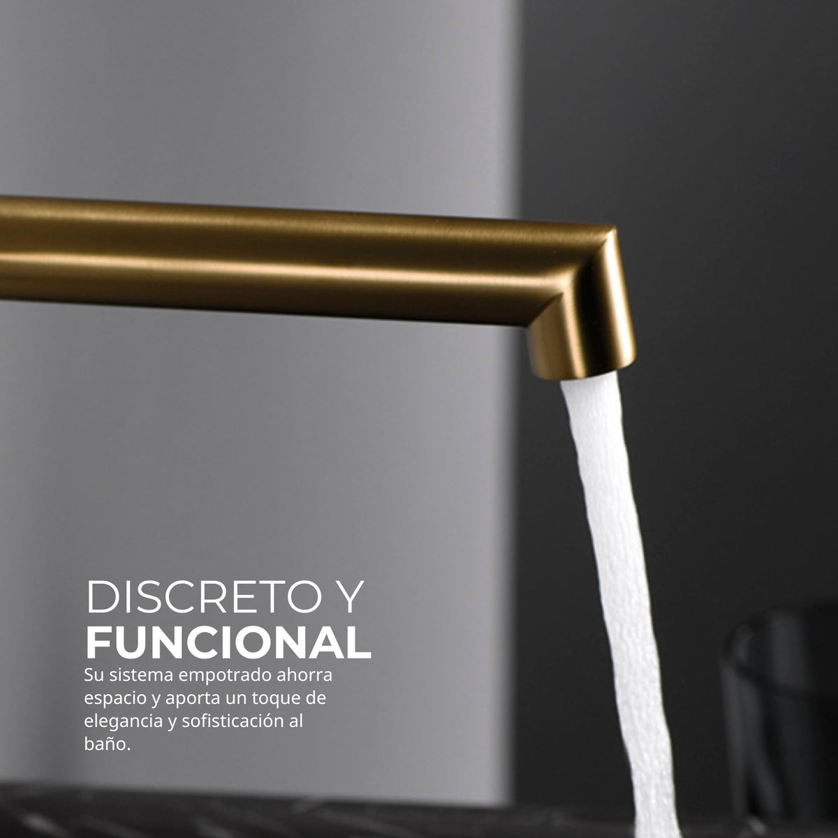 GRIFO LAVABO EMPOTRADO MONOMANDO SERIE LINE