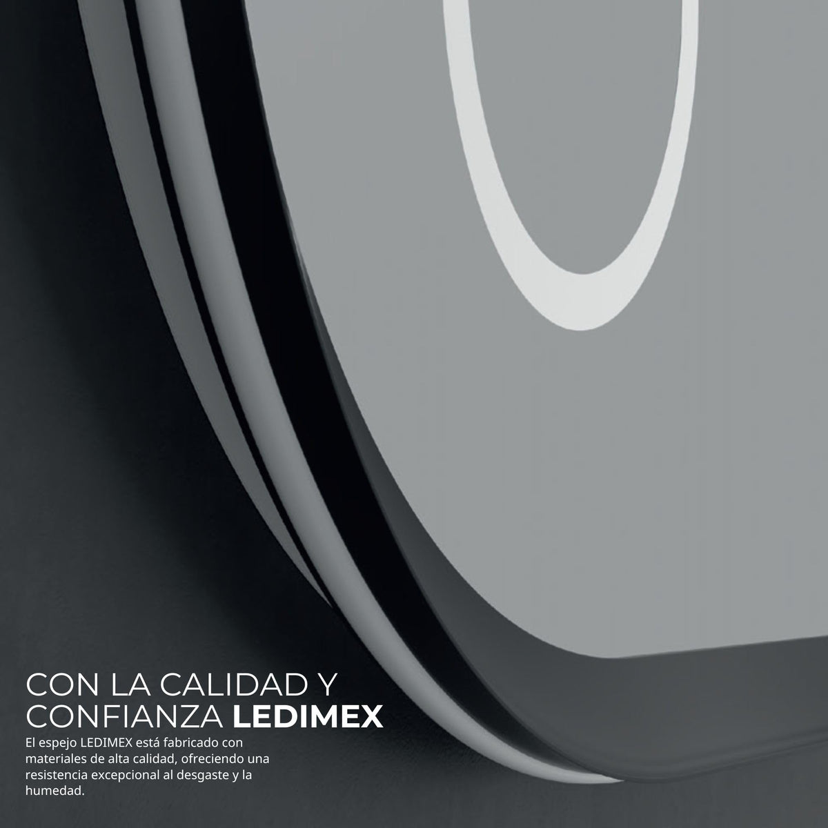 ESPEJO RIMINI 100x55cm Azul Oceano