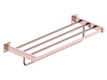 TOALLERO DOBLE EN ACERO INOX. S.304 SERIE TECHNIC