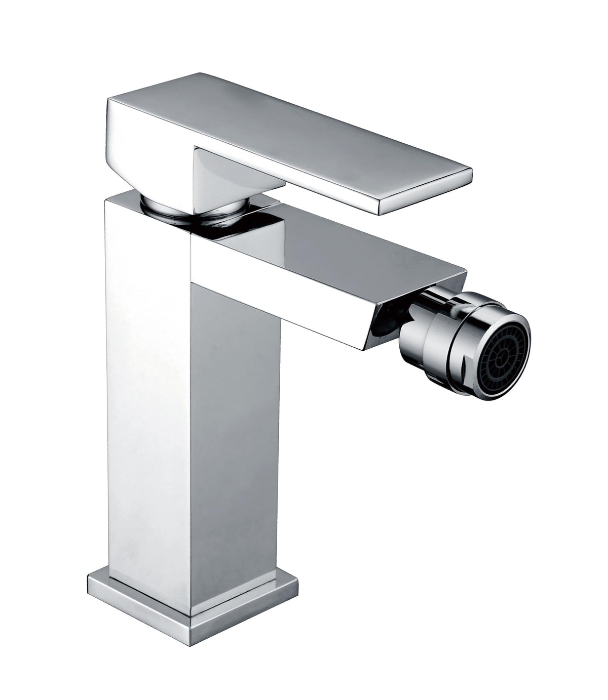 IMEX - Grifo Bidet | Grifo Monomando Bide para Baño | Grifo de Bidé con Mezclador de Agua Caliente y Fría | Griferia Bidet | Instalación Fácil | Serie Valencia | Color Cromado Cromado