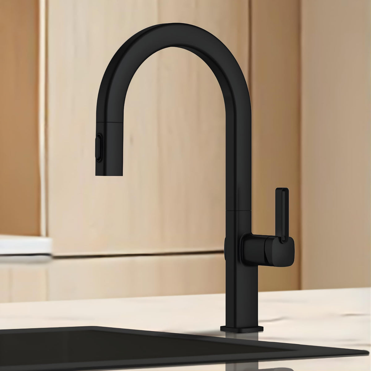 GRIFO DE COCINA EXTRAÍBLE CON DIFUSOR SERIE CANADA