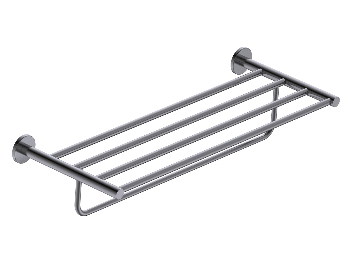 TOALLERO DOBLE EN ACERO INOX. S.304 SERIE ESSENTIAL