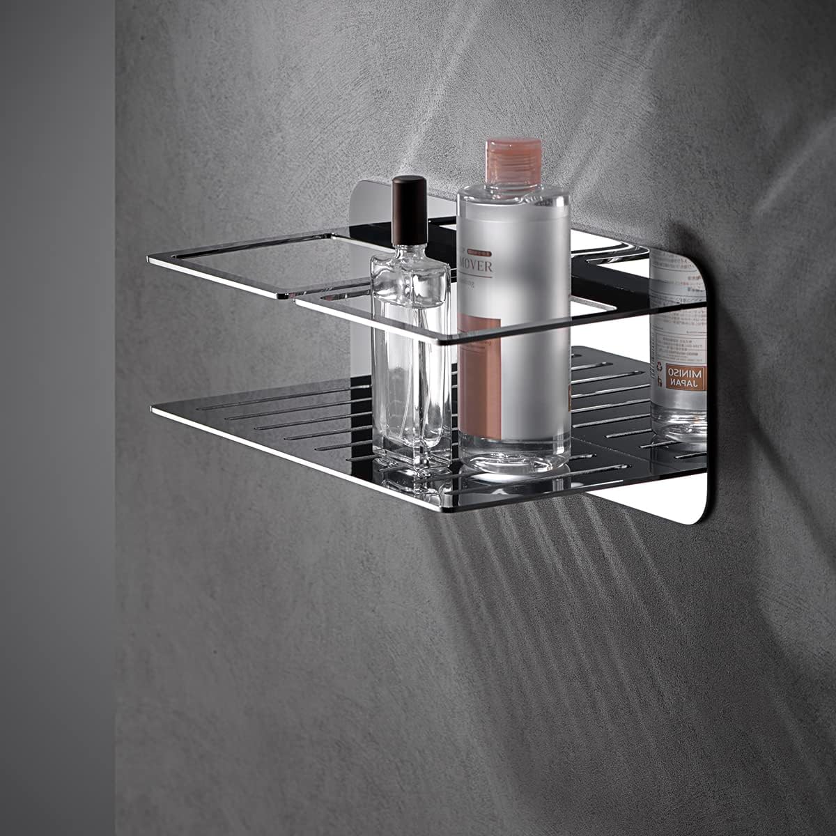 JABONERA FRONTAL DE ACERO INOX S.304 SERIE IMAN