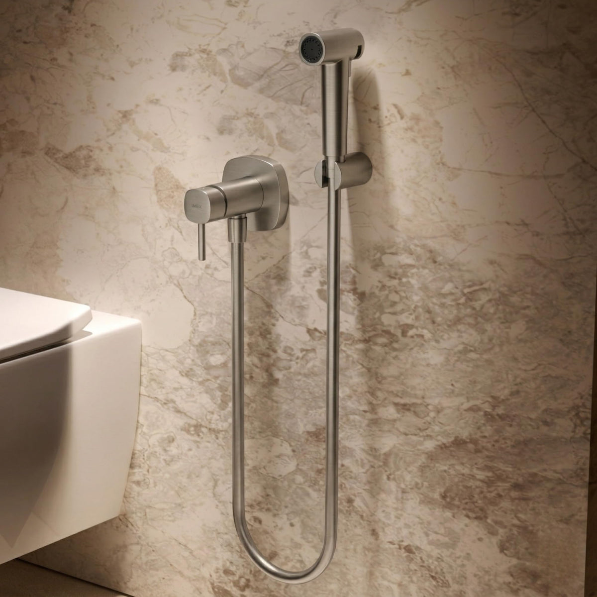 DUCHA HIGIÉNICA EMPOTRADA PARA WC SERIE TOSCANA