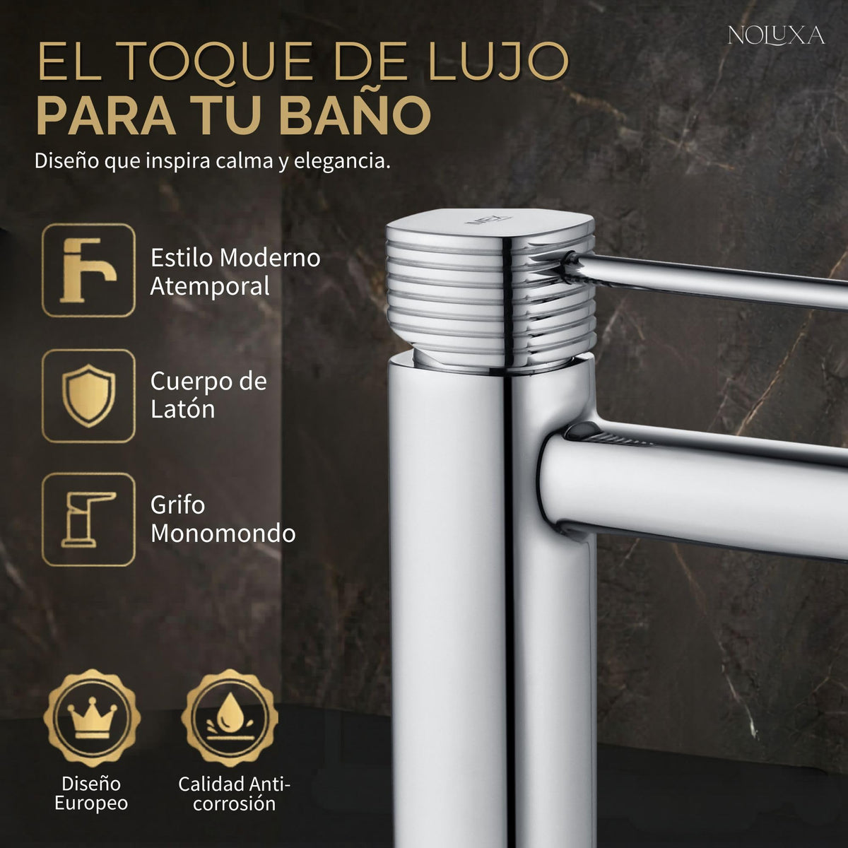 Miscelatore monocomando per lavabo con canna bassa Serie FIRENZE
