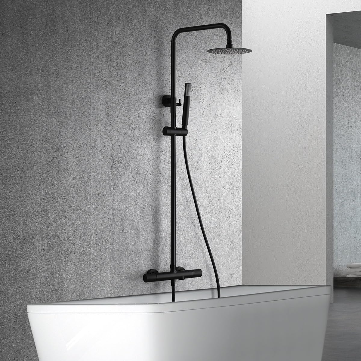 COLUMNA DE BAÑERA TERMOSTÁTICA SERIE LINE