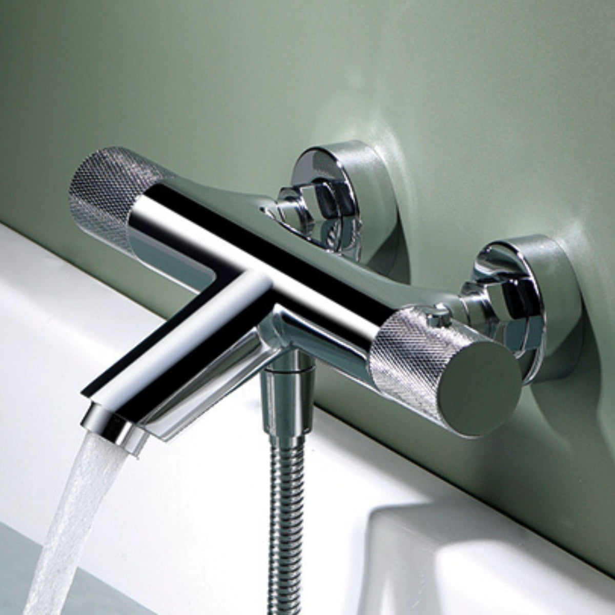 GRIFO BAÑERA Y DUCHA TERMOSTÁTICO SERIE LINE