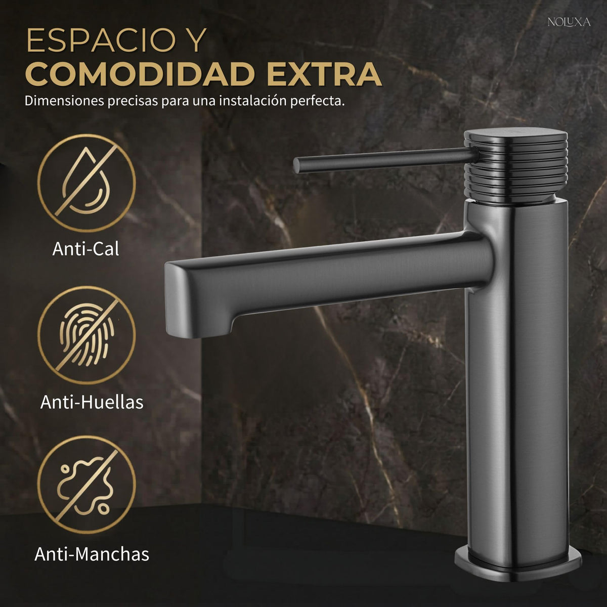 Miscelatore monocomando per lavabo con canna bassa Serie FIRENZE