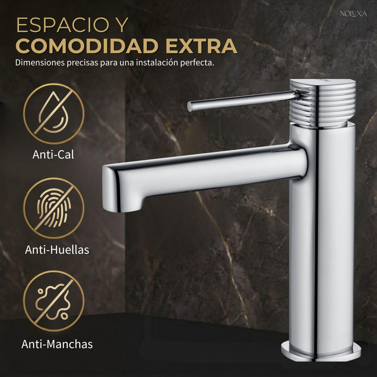Miscelatore monocomando per lavabo con canna bassa Serie FIRENZE