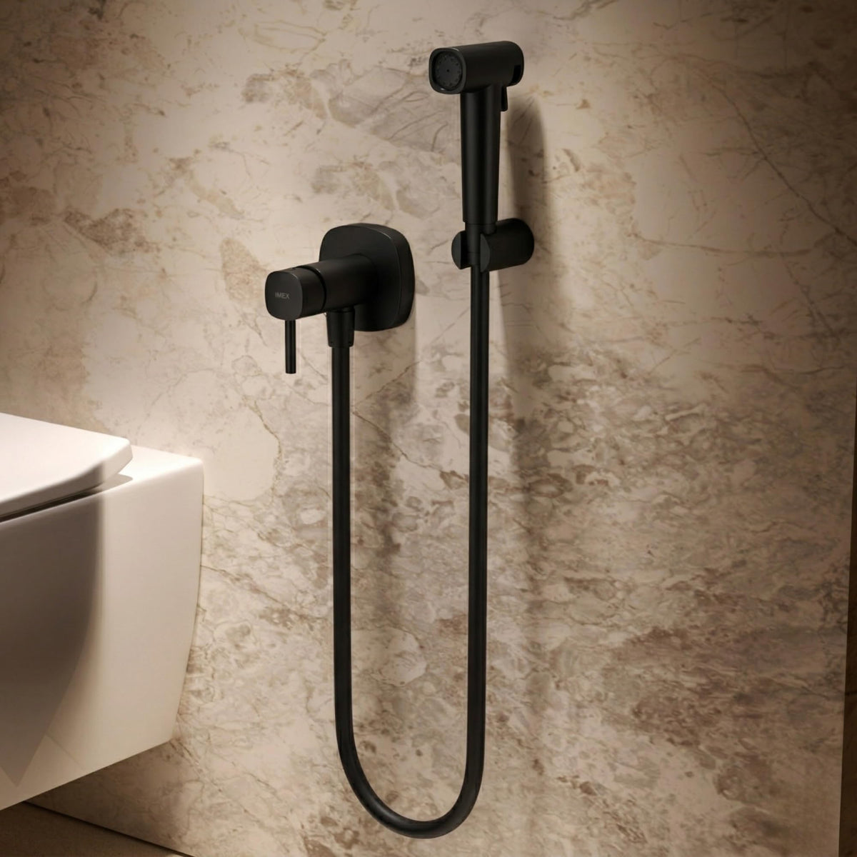 DUCHA HIGIÉNICA EMPOTRADA PARA WC SERIE TOSCANA