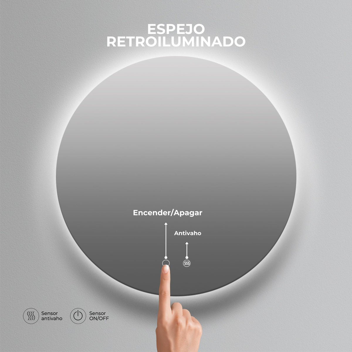 ESPEJO LISBOA 100cm