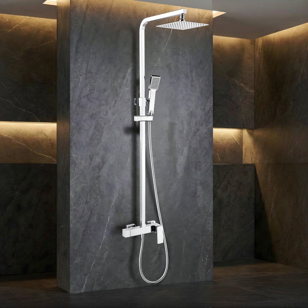 SINGLE-LEVER SHOWER COLUMN PISA SERIES