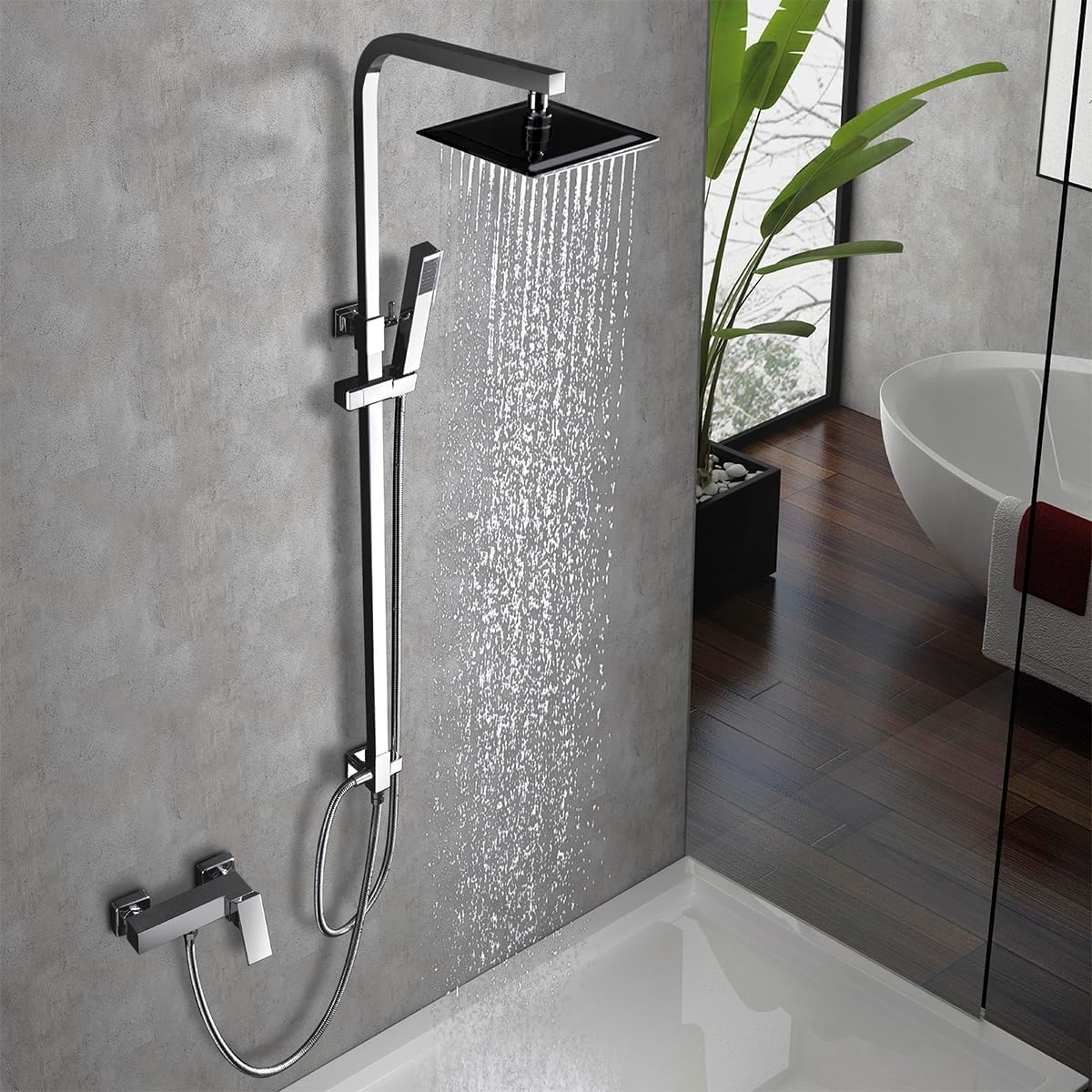 SINGLE-LEVER SHOWER COLUMN MINSK SERIES