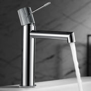 Miscelatore monocomando per lavabo con canna bassa Serie LINE