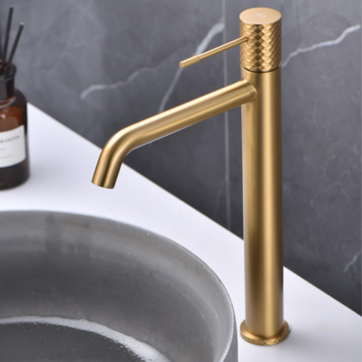 GRIFO LAVABO CAÑO ALTO MONOMANDO SERIE GÉNOVA