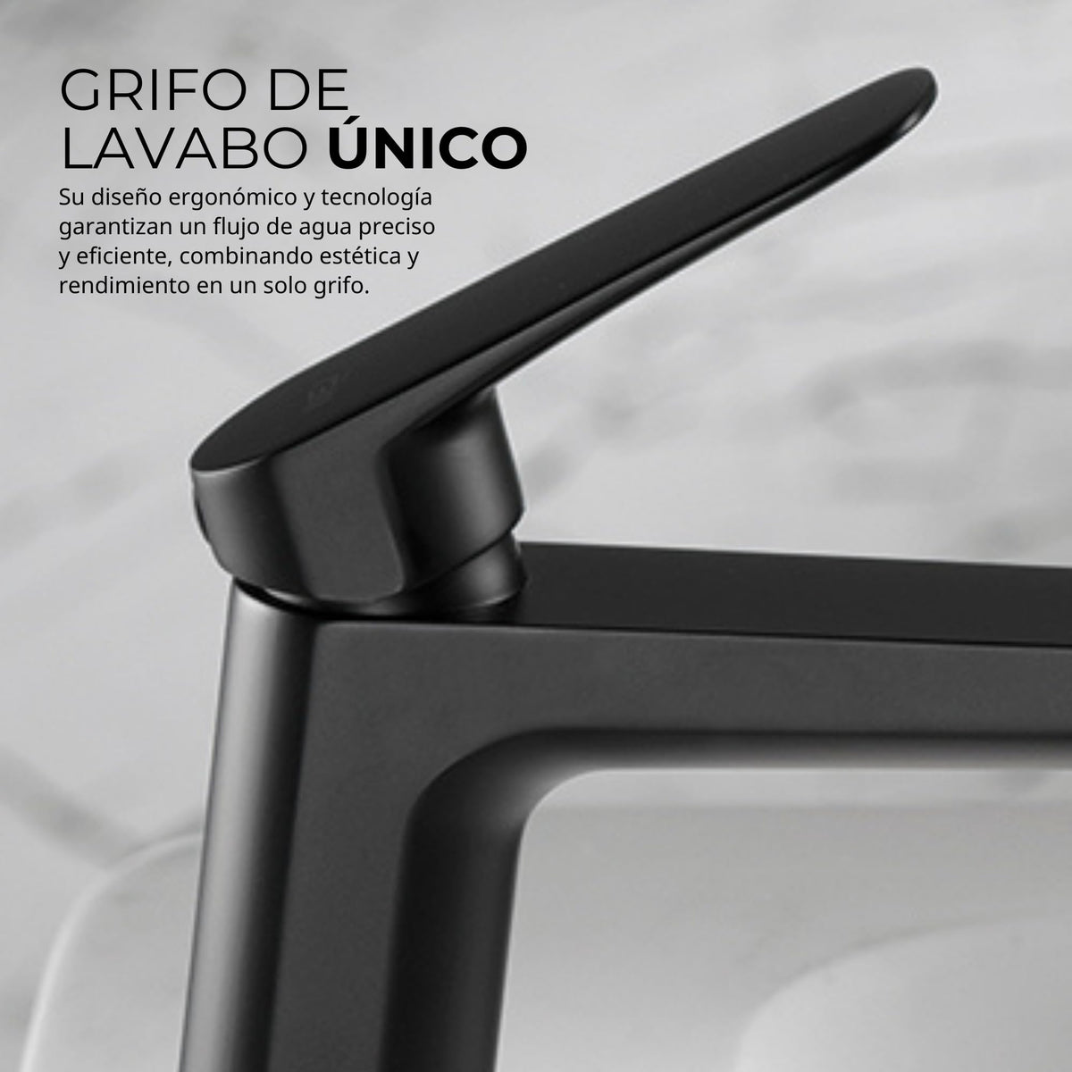 GRIFO LAVABO CAÑO BAJO MONOMANDO SERIE BELGICA