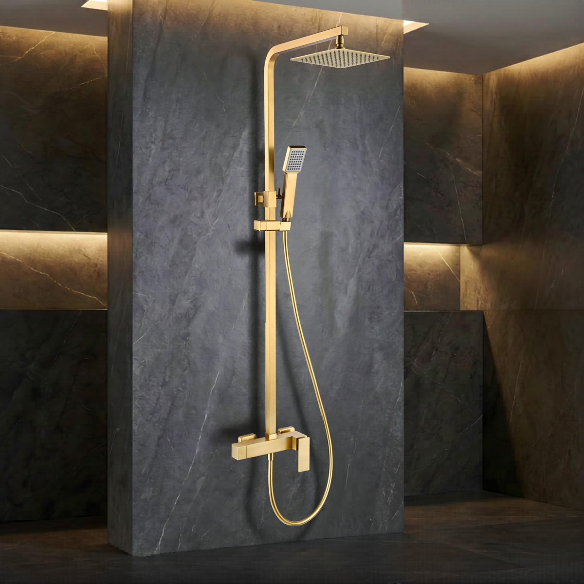 Colonne de douche avec mitigeur Série PISA
