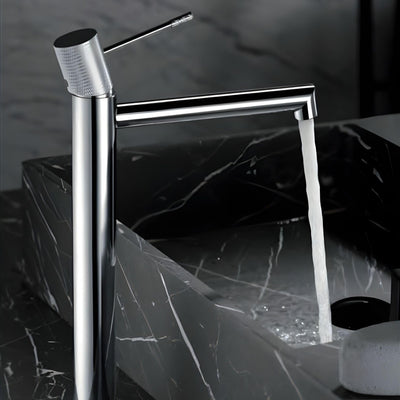 Tall-spout single-lever basin mixer LINE SERIES