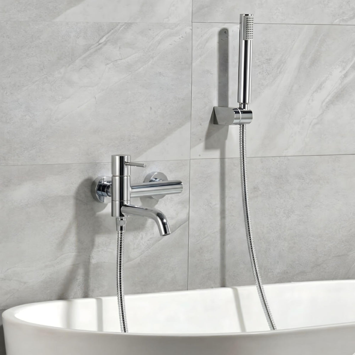 SINGLE-LEVER BATH AND SHOWER MIXER MONZA SERIES