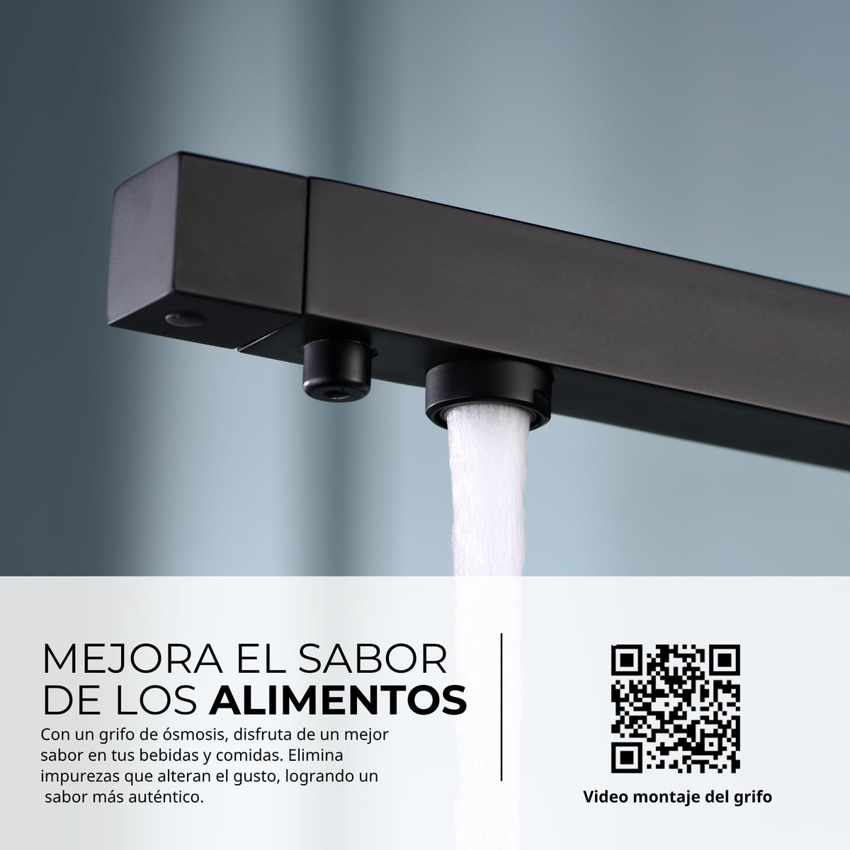 GRIFO DE COCINA OSMOSIS SERIE CAPRI