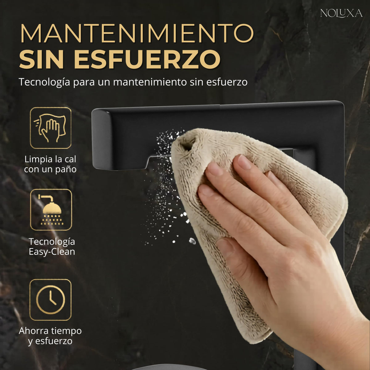 Mélangeur de lavabo à bec bas Série TOSCANA