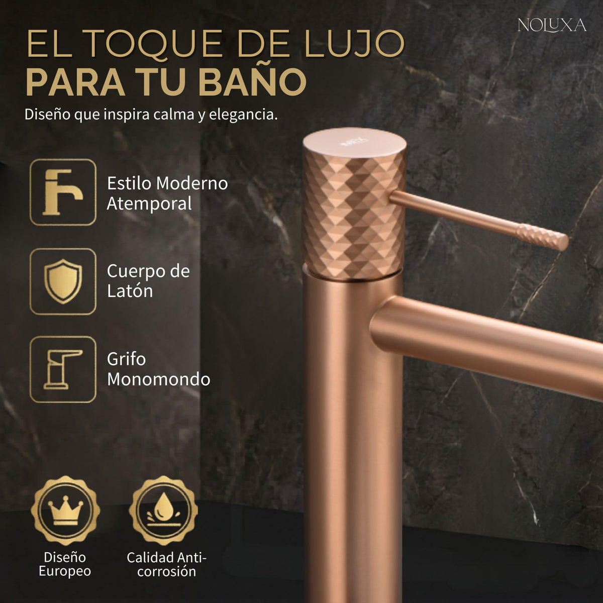 Low-spout single-lever basin mixer GÉNOVA SERIES