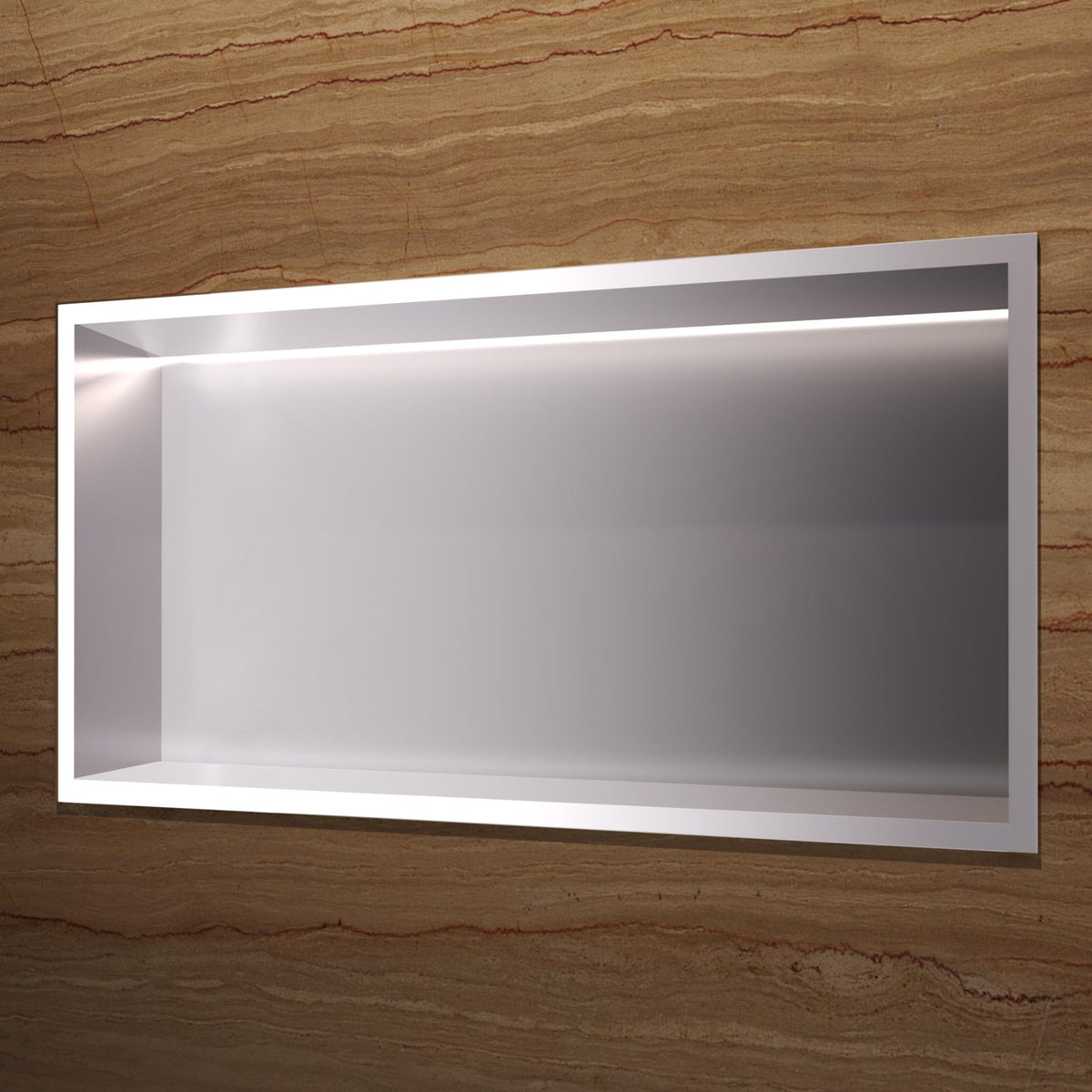 HORNACINA RECTANGULAR 63X33CM CON LUZ LED SERIE OCEANIC