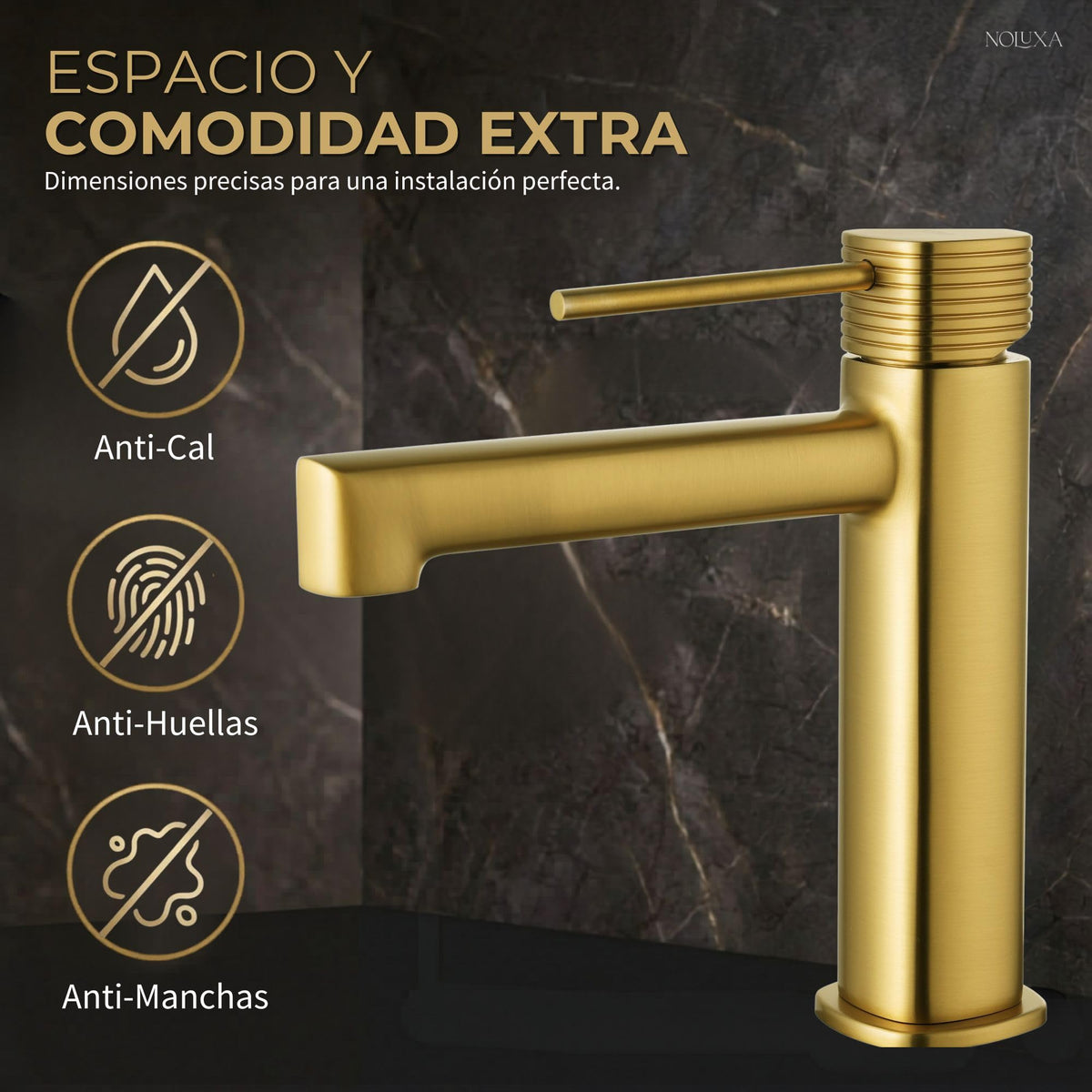 Miscelatore monocomando per lavabo con canna bassa Serie FIRENZE