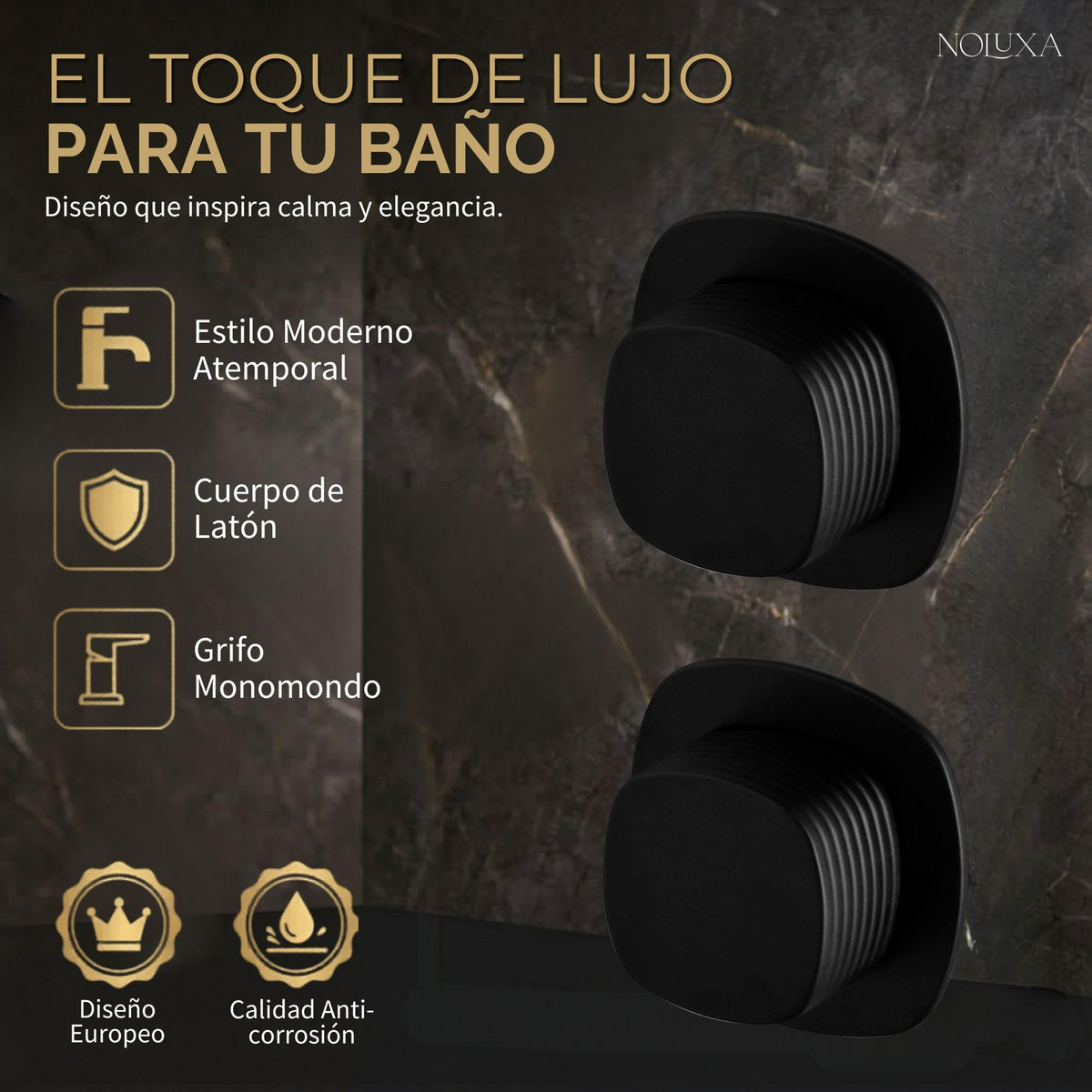 GRIFO LAVABO EMPOTRADO BIMANDO SERIE FIRENZE