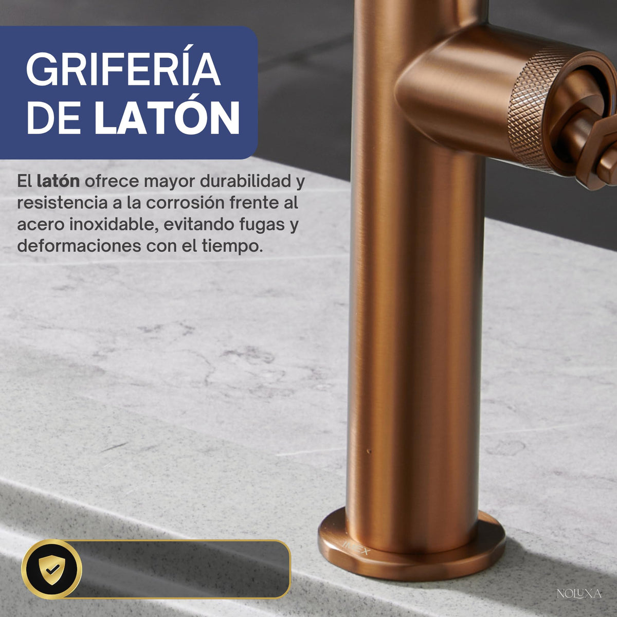 GRIFO DE COCINA EXTRAÍBLE CON DIFUSOR SERIE NIZA