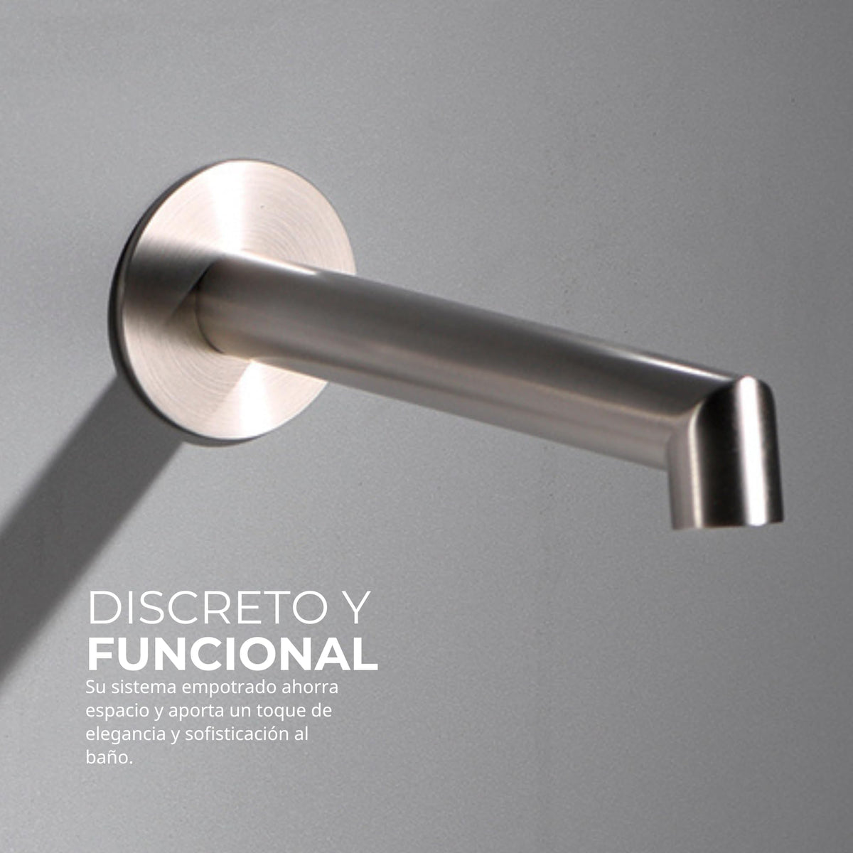 GRIFO LAVABO EMPOTRADO MONOMANDO SERIE LINE