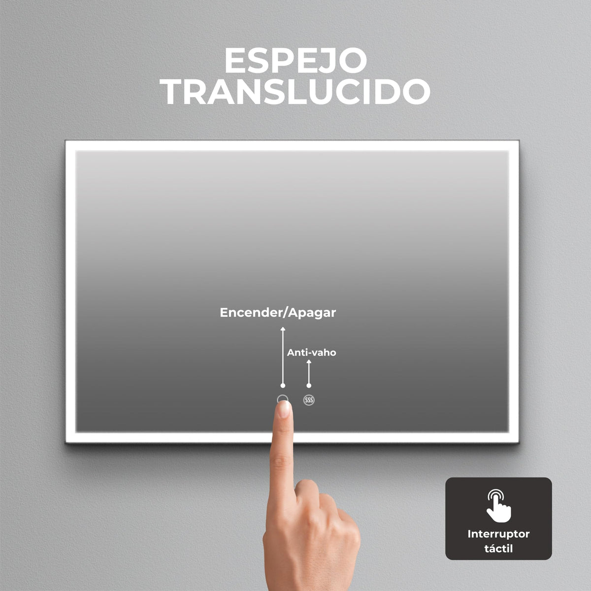 ESPEJO BOSTON 120x80cm