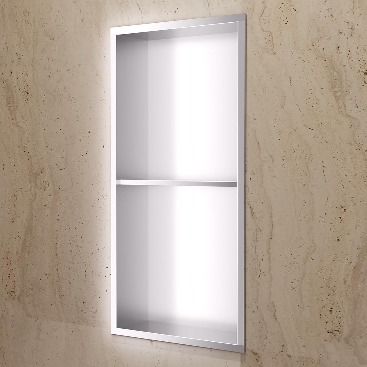 HORNACINA DOBLE 33X63CM EMPOTRADA SERIE ARTIC