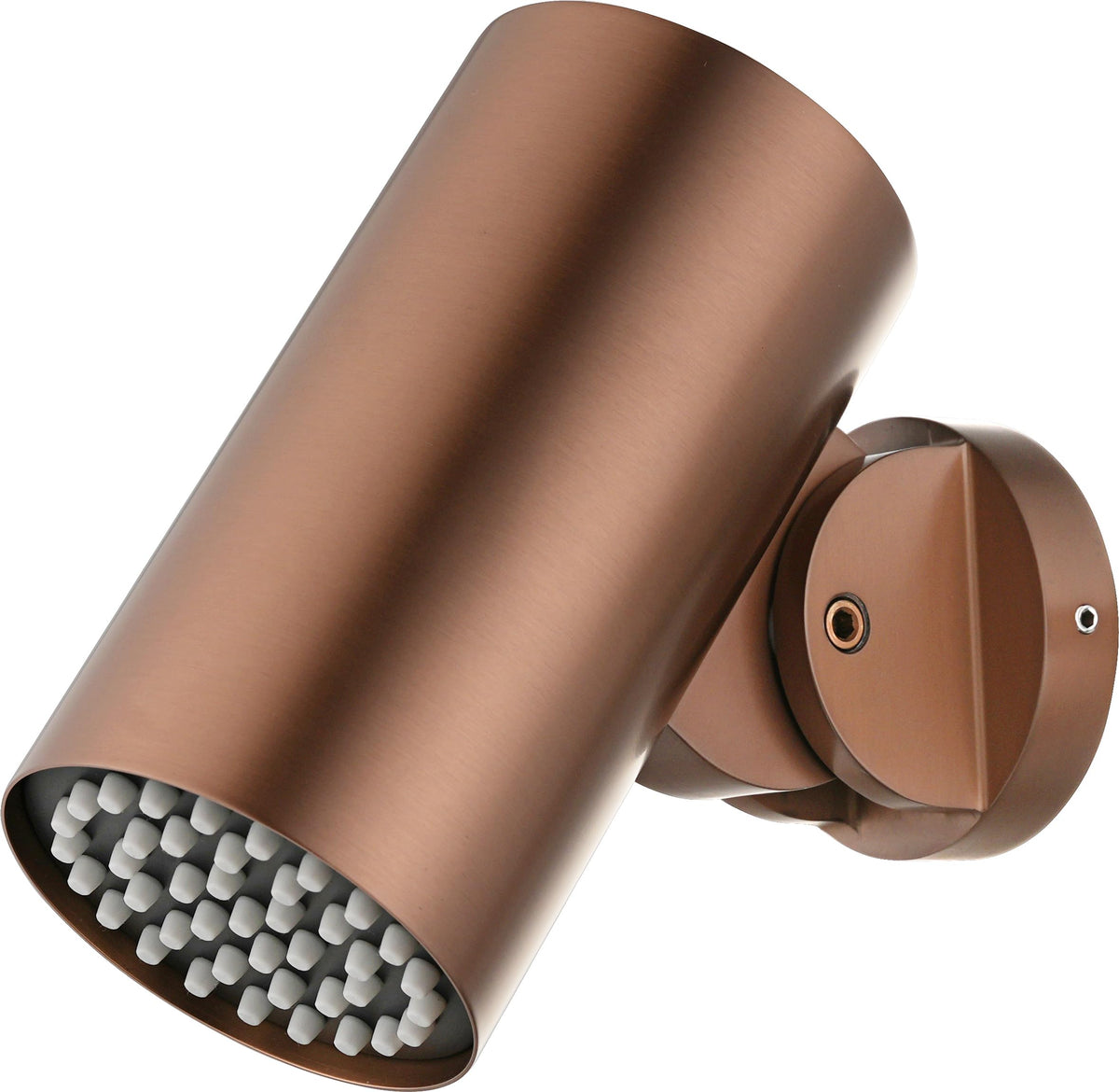 ROCIADOR REDONDO Ø8CM TUBE PARA DUCHA EMPOTRADA