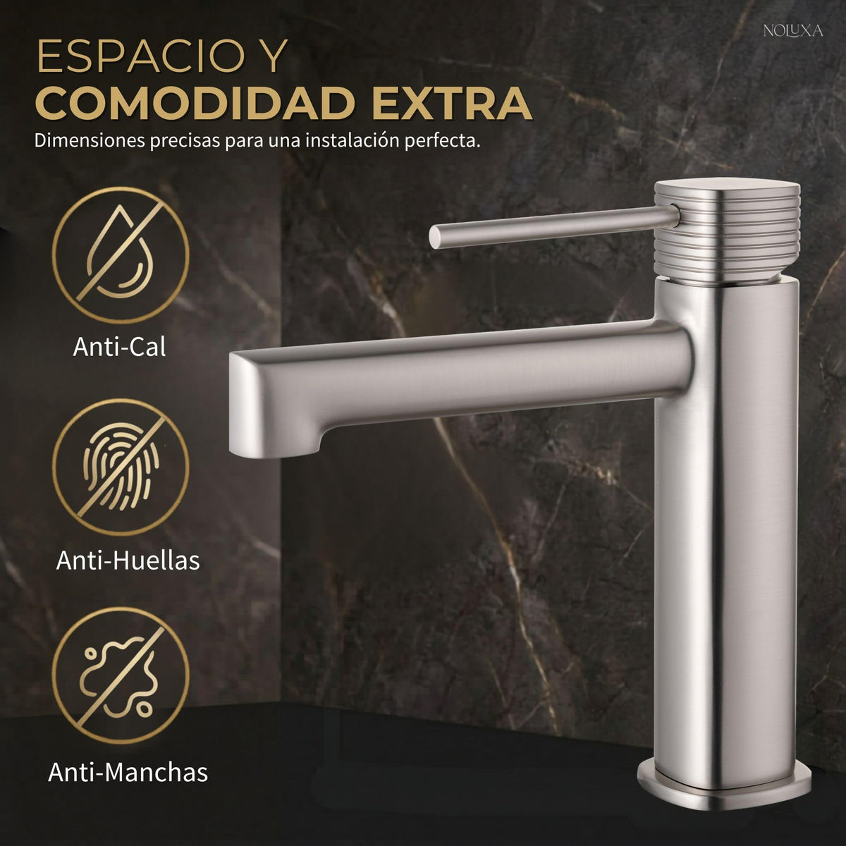 Miscelatore monocomando per lavabo con canna bassa Serie FIRENZE