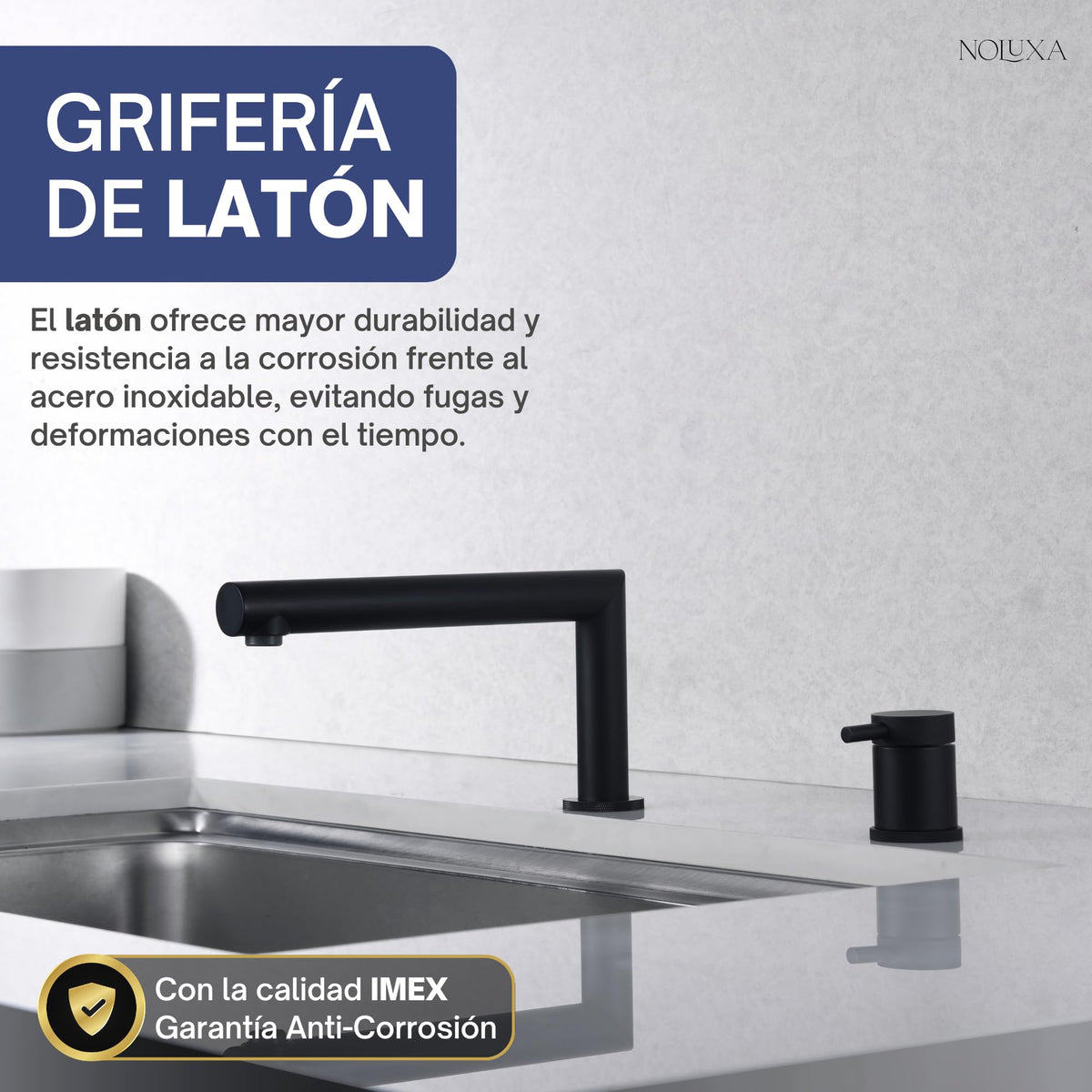 GRIFERÍA DE COCINA ESCAMOTEABLE SERIE ÍTACA