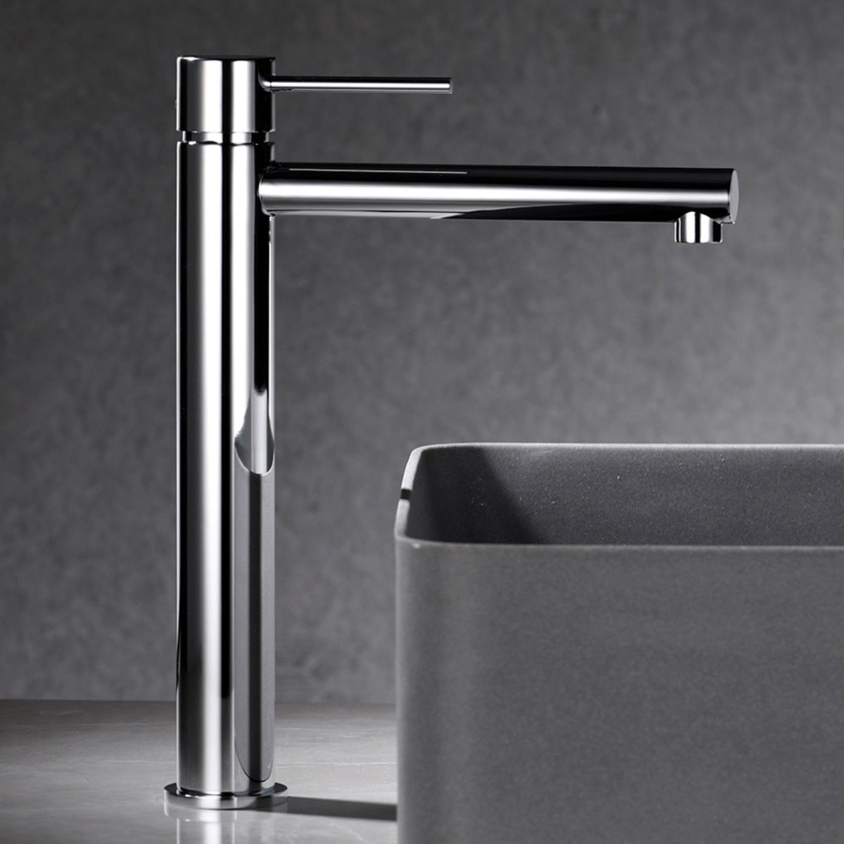 MONOMANDO LAVABO ALTO MILOS STICK Cromado