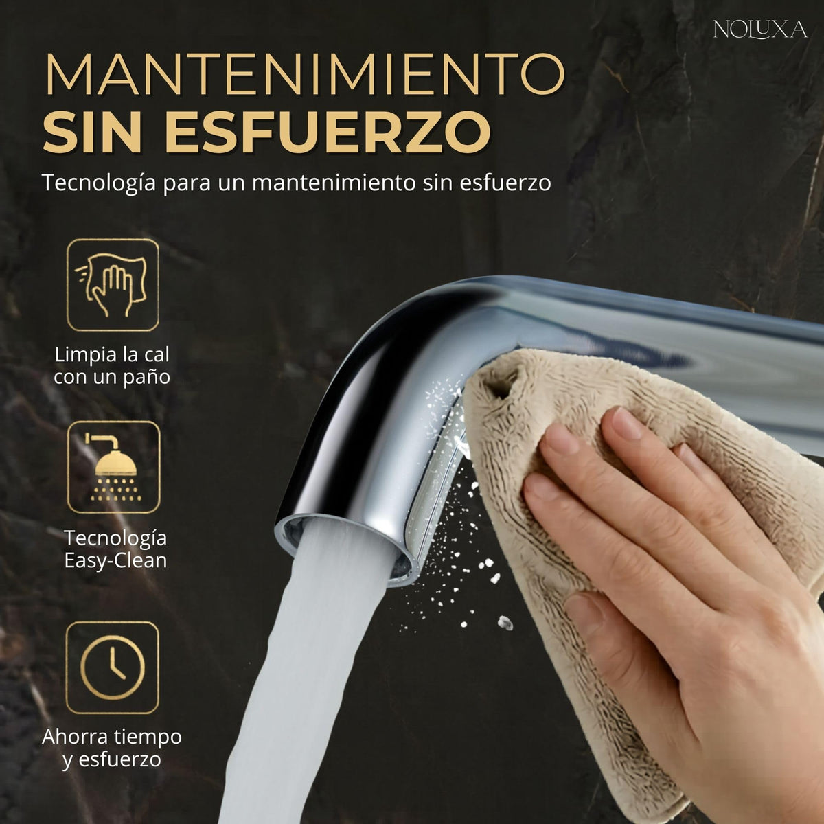 GRIFO LAVABO EMPOTRADO MONOMANDO SERIE MONZA